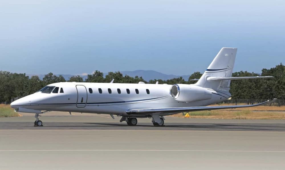 Cessna Citation Sovereign+ private jet exterior