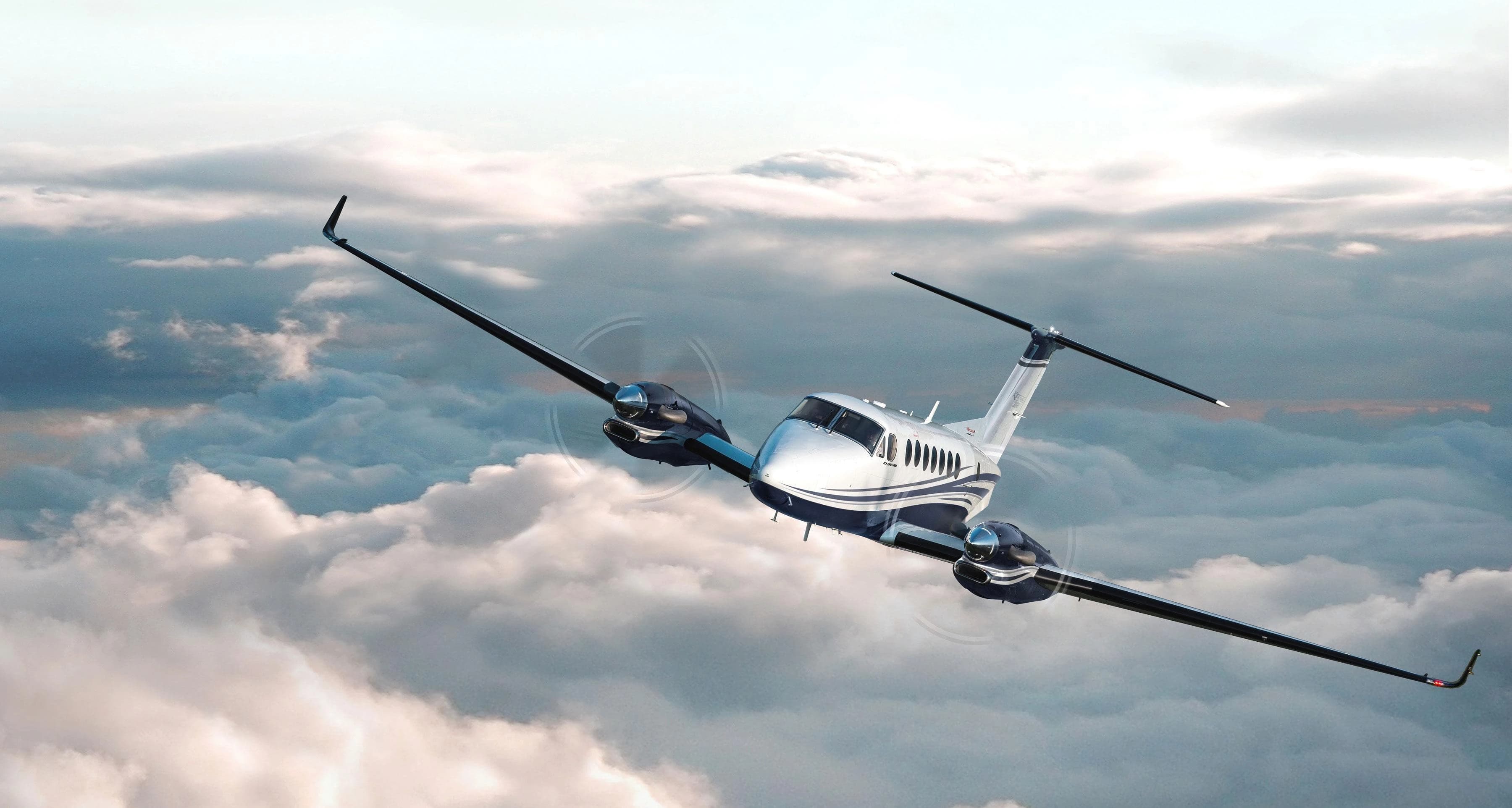 King Air 360 private jet exterior