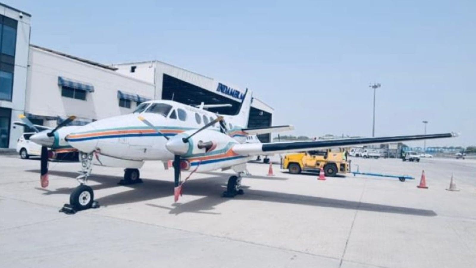 King Air C90 turboprop exterior